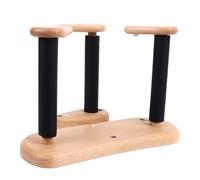 Alomejor Gancho Dividido para Guitarra, Soporte de Pared para Guitarra Eléctrica de Madera, Colgador de Exhibición Universal Horizontal para Ahorro de Espacio para Guitarra Eléctrica (1)