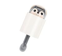 Alomejor Gancho para Decoración de Pared de Ardilla, Ganchos para Abrigos de Material ABS Duradero para Llave sin Instalación Perforadora, para Organización del Hogar (GRAY)