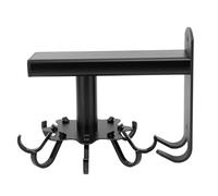 Alomejor Ganchos Giratorios de Aluminio para Utensilios de Cocina con Soporte de Carga Fuerte para Organización de Utensilios de Cocina, Ganchos Giratorios de 360 grados, Estante para Colgar en la