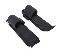 Alomejor Ganchos para Levantamiento de Pesas, Muñequeras Acolchadas Resistentes, Ideales para Levantamiento de Peso Muerto y Dominadas, Perfecto para Entrenamientos de Gimnasio