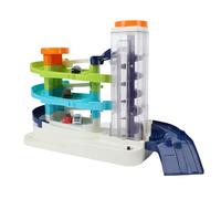 Alomejor Garaje para Automóviles de Juguete con Pista de Múltiples Capas, Juguete para Niños Pequeños de Juego de Garaje de la Ciudad para Niños Aprende Reglas de Tráfico