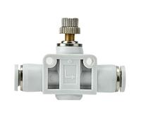 Alomejor Generador De CO2, Válvula Ajustable Especial De CO2 para Bricolaje, Regulador Casero, Control De Hierba De Tanque De Agua De Peces, Tamaño Blanco: 2,05 Pulgadas