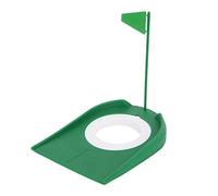 Alomejor Golf Putting Green Reglamento Cup Hole Flag Interior Home Yard Outdoor Golf Practice Training Entrenador Ayudas