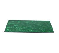 Alomejor Golpeador de Guitarra de Celuloide de PVC Reemplazable para Restaurar la Apariencia Ideal para Entusiastas de la Guitarra (perla verde)
