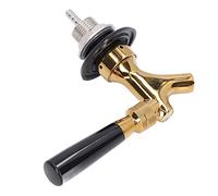 Alomejor Grifo para Cerveza de Barril, Acero Inoxidable, Latón, Ideal para Servir Cerveza en Hoteles y Restaurantes