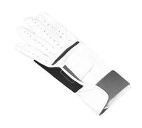 Alomejor Guante de Golf Avanzado para Hombres con un Plato Extraíble y Punta de los Dedos con Pantalla Táctil, Guante de Golf de Piel de Oveja con Fijación de Cinturón Doble, Diseño Transpirable (L)