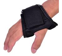 Alomejor Guantes de Buceo, Soporte de lámpara de antorcha de nailon con hebilla de autoagarre ajustable para buceo, natación y deportes submarinos