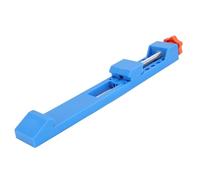 Alomejor Guía de Base Ajustable para Máquina Cortadora de Carpintería para Cortador de Polvo de 4", Abrazadera de Localización de Panel Portátil para Grabador, Herramienta ABS Liviana para