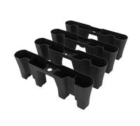Alomejor Guías de Elevador Juego de Bandejas de Guías de Elevador de Válvula ABS 4PCS 12595365 Operación Estable con Ruido Reducido Fácil Instalación para Motores V8 Basados en LS LT Gen 3 4 5