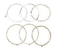 Alomejor Guitar String 6PCS Practice Guitar String Set para Guitarra Acústica Guitarra Clásica Piezas de Repuesto