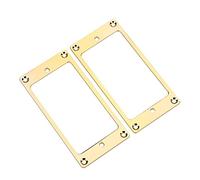 Alomejor Guitarra Pickup Frame,Precision Fit for Enhanced Sound Quality,2pcs Metal Guitar Pickup Rings for Guitarists, DIY Guitar Repairs, Electric Guitar Assembly,Music Production