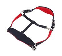 Alomejor Halter de Caballo Ajustable Fit Secure Fit Equestrian Headron para Preparación y Liderazgo de Altavoces de Zinc, Alojamiento de Caballos equinos. (S)