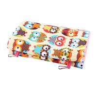 Alomejor Hamaca Suave para Pájaros para Mascotas, Cama Colgante para Tienda de Campaña para Loros, Cálida y Cómoda, Adecuada para Cachorros Pequeños, Lona y Terciopelo de Cordero (Búho)