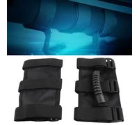 Alomejor Hand Hold Material Fuerte para YJ TJ JK JKU 1995-2007, Manijas de Tumbas Confiables Adecuadas para Propietarios (Black)