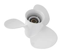 Alomejor Hélice Marina de Aleación de Aluminio de 11 1/8 X 13 G, Motor de Barco Liviano y Duradero con Buen Rendimiento de Funcionamiento, para Motor Fueraborda 69W 45945 00 EL