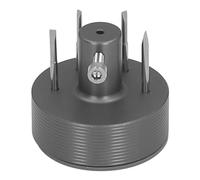 Alomejor Herramienta de Ajuste de Correa de Reloj con 4 Cabezales de Destornillador, Ligera y Portátil para Mantenimiento de Relojes (Grey)