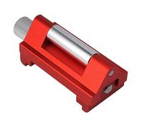 Alomejor Herramienta de Guía de Bruñido Plantilla de Afilado de Cincel de Rodillo Ancho, Fuerte y Resistente Al Desgaste, Material de Aluminio + Acero Inoxidable, para Carpinteros y Aficionados Al