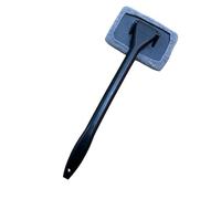 Alomejor Herramienta de Limpieza de Parabrisas de Coche, Paño de Poliéster, Diseño Ergonómico, Antideslizante, Eficaz Desempañador de Ventana Interior para Propietarios de Automóviles (Azul Oscuro)