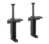 Alomejor Herramienta de Medición de Revestimiento de Ladrillos para Líneas de Albañilería Precisas, Herramienta Manual para Constructores y Albañiles, Plástico de Ingeniería, Azul, 2 Piezas de