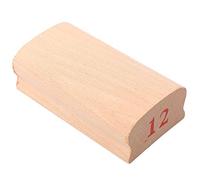Alomejor Herramienta de Nivelación de Trastes, Bloque de Lijado de Radio Suave para Pulido de Guitarra, 7,25 '', 12'', 15'' para Músicos (Bloque de madera curvo de 12 pulgadas)