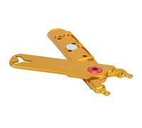 Alomejor Herramienta de Reparación de Bicicletas, Alicates Multifuncionales Extracción de Cadenas y Eslabones Rápidos, Kit de Mantenimiento con Herramienta de Válvulas, Oro, Herramienta Pro