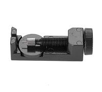 Alomejor Herramienta de Reparación de Pasadores de Correa de Reloj de Pulsera con Diseño de Giro Ajustable Compacta 01# Plata 52g (Black)