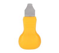 Alomejor Herramienta de Reparación de Relojero Abridor de Reloj de Bolsillo Hoja de Acero Inoxidable Uso Simple para Quitar la Caja Trasera del Reloj Amarillo 3.4 * 1.7 * 0.8 Pulgadas