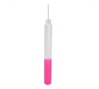 Alomejor Herramienta de Reparación de Relojes, Lubricante Ligero, Aguja de Pluma para Reparar Relojes y (Pluma de Aceite (roja))