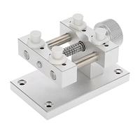 Alomejor Herramienta de Reparación de Soporte de Caja de Reloj de Metal Ajustable para Relojero, Forma Segura de Quitar la Correa del Reloj, Apertura de 80 Mm, Herramienta Profesional para Reparador