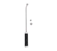 Alomejor Herramienta de Rodillo de Reparación de Abolladuras de Trompeta, Ergonómico con Bolas de Metal Pulido para Mantenimiento de Instrumentos de Trombón y Latón (#2)