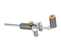 Alomejor Herramienta de Trazado de Lineal, Herramienta de Dibujo Multifuncional Duradera para Bricolaje, Carpintería, Marcado Preciso, Aleación de Aluminio, 1 Unidad