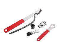 Alomejor Herramienta eficaz de acero al carbono para reparación de bicicletas, herramienta de reparación de bicicleta, herramienta de mantenimiento de bicicleta de montaña o carretera