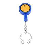 Alomejor Herramienta para Atar Nudos de Pesca, Cortador de Hilo de Acero Inoxidable con Cubierta de 360 Grados, Ideal para Pescadores de Agua Dulce Salada y Principiantes (S)