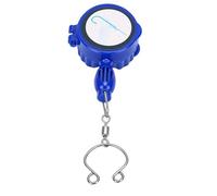 Alomejor Herramienta para Atar Nudos de Pesca, Cortador de Hilo de Acero Inoxidable con Cubierta de 360 Grados, Ideal para Pescadores de Agua Dulce Salada y Principiantes (L)