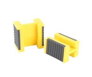 Alomejor Herramienta para bordar cintas para bordes, resistente placa de soporte de PVC ABS con acabado preciso de la madera, 2 unidades para la decoración del hogar