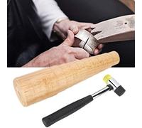 Alomejor Herramienta para Hacer Joyas, Mandril de Pulsera Duradero y Resistente, Mandril de Brazalete + Martillo para Fabricantes y Trabajadores de Joyas