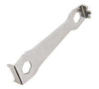 Alomejor Herramienta reparación Bicicleta,multifunción Llave extracción manivela Acero Inoxidable for Ciclistas Mantenimiento Taller y Reparaciones emergentes en Ruta