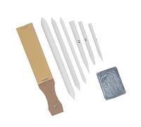 Alomejor Herramientas Profesionales de Dibujo de Bocetos, Juego de Tocones de Mezcla con Borrador y Tablero de, Perfecto para Lograr Efectos de Visión Borrosa, 8 Piezas/juego