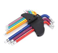 Alomejor Hex Wrench Set, 9-Piece Durable Steel Tools