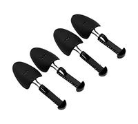 Alomejor Horma de Zapatos Negra Ajustable, 4 Piezas Moldeador de Zapatos para el Hogar, Minimizando el Estiramiento para Moldeador de Soporte de, Ensanchador de de Plástico de Hierro de 25 Cm a 30 Cm