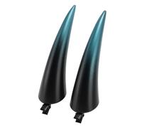 Alomejor Horquilla de Cuernos, Bonitos Clips Ligeros para Fiesta de Halloween, Tema de Maquillaje, ABS Seguro y Material Metálico para la Mayoría de los Adultos (BLUE)