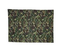 Alomejor Impermeable Camping Ultraligero Tarpa Tarp Multifuncional Huella de Camuflaje Suelo Hoja Mat para Ourdoor Picnic Manta(2 * 1.5M)
