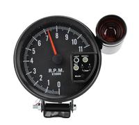 Alomejor Indicador de RPM del Coche Luz de LED Pantalla de 7 Colores 11 RPM para Vehículos de 4 6 8 Cilindros Pantalla de 7 Colores