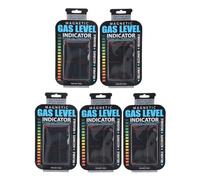 Alomejor Indicadores Magnéticos de Nivel de, Sensor de Gas Fácil de Leer para Senderismo, Material PET de Primera Calidad, 5 uds.