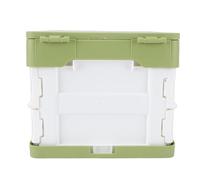 Alomejor Inodoro Portátil para Niños, Diseño Rectangular Plegable con Cojín de PU y Cubierta Funcional para Acampar, Viajar, Actividades Al Aire, Soporta hasta 100 Kg