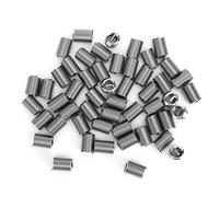 Alomejor Insertos de Reparación de Roscas M8 X 1,25, Funda de Alambre de Acero Duradera para Aluminio y Materiales de Baja Resistencia, 50 Unidades (2.5D)