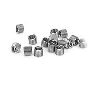 Alomejor Insertos de Reparación de Roscas M8 X 1,25, Funda de Alambre de Acero Duradera para Aluminio y Materiales de Baja Resistencia, 50 Unidades (1.5D)