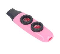 Alomejor Instrumento de Viento de Flauta Kazoo de Diseño de Doble Agujero para Silicio Plástico de ABS de Calidad de Completa Completa (Rosado)