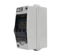 Alomejor Interruptor Automático, Dispositivo de Protección Impermeable de | Retardante de llama, Tamaño compacto, Fácil instalación, Adecuado para iluminación interior, de oficinas y residencial