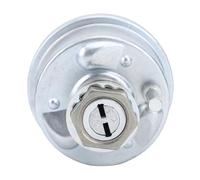 Alomejor Interruptor de Arranque Maestro de Desconexión de Batería, Interruptor de Arranque de Encendido de Aleación de Zinc con 2 Llaves, Reemplaza 7H7290 7N0718 para Equipo Cat de Reemplazo Rápido